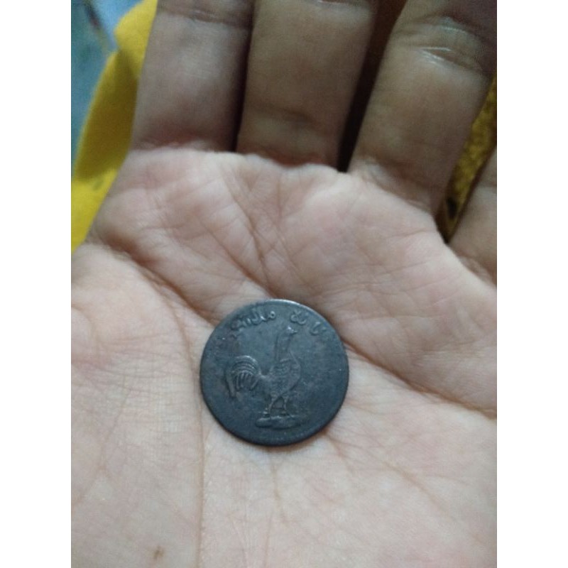 uang ayam teratai uang kuno koin kuno