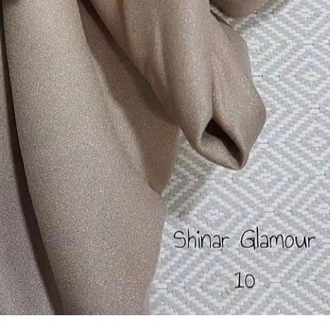 ✭ [] Hijab Segi Empat ANSANIA Shinar Glamour Biru Elektrik NidaHFShop ♣