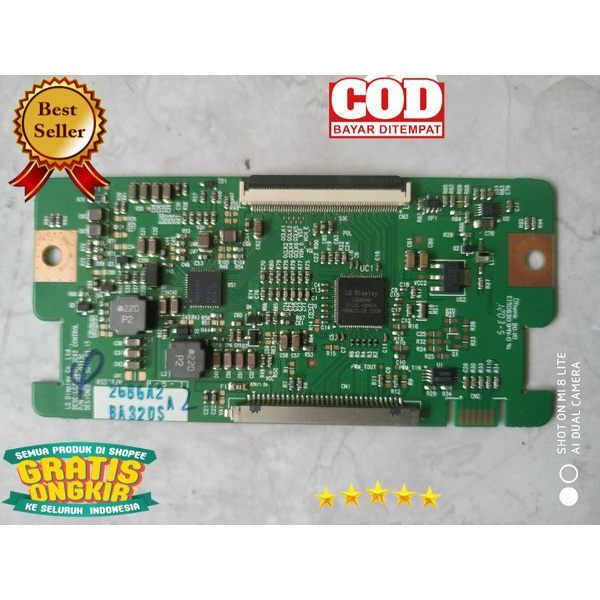 TCON BOARD LOGIC TV LED - MODEL -LC 320WXN - LG Pn - 6870C-0313 C - 32LD310 - 32LD330 - 33LK313 - 32