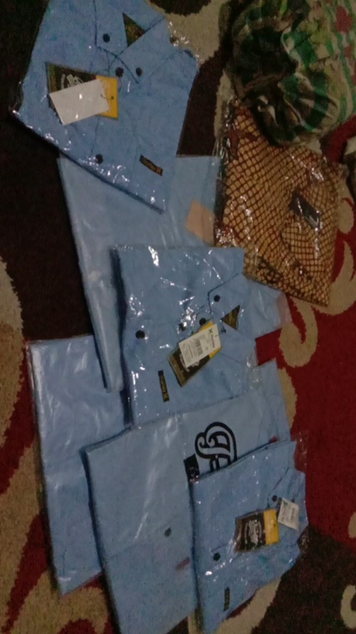 Grosir Trolistore Kemeja Batik Pria Motif Baron Kukup Pjg Lengan Panjang Seragam Batik Cowok Pria