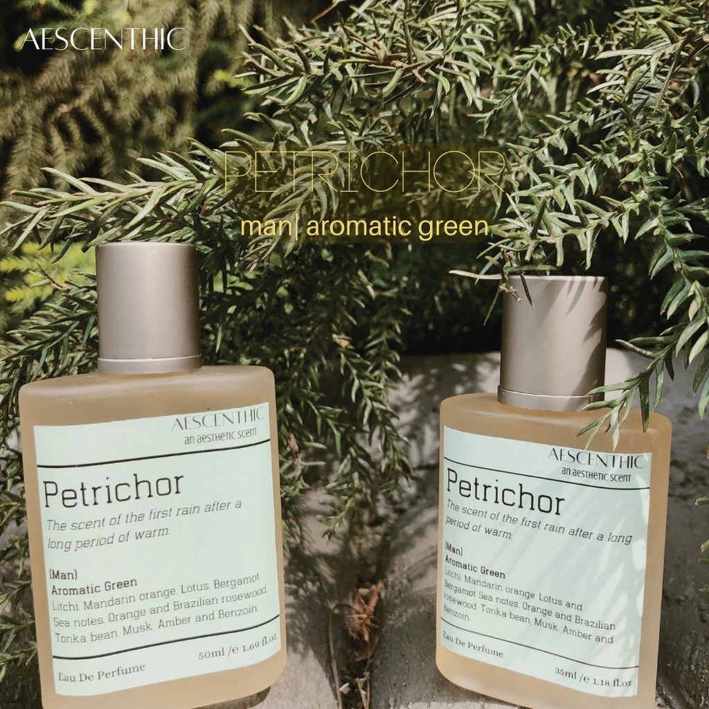PETRICHOR BY AESCENTHIC | MAN EAU DE PERFUME | INSPIRED BY DUNHILL DESIRE BLUE | PARFUM PRIA