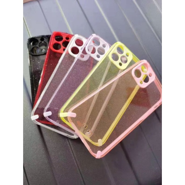 0479 VVV case Glitter sonata Vivo Y51 2020 Y51A Y53s Y19 V17pro V20 V20SE V21 casing blink bling motek pelindung protect kamera ungu pink hitam lilac