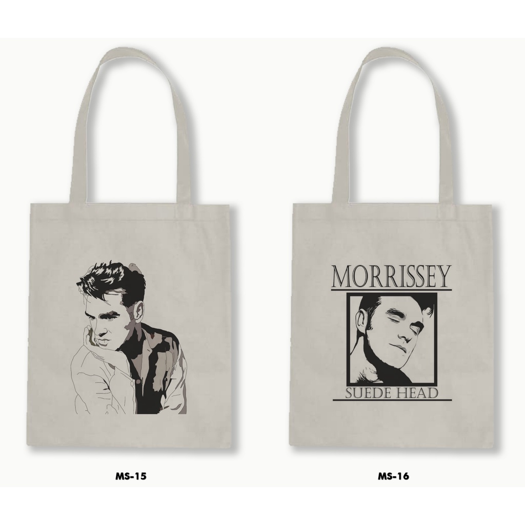TOTE BAG BLACU - MORRISSEY/THE SMITHS .01
