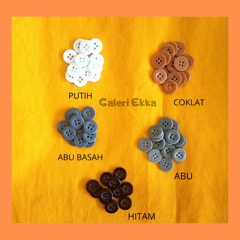 Kancing Celana Pria Wanita Lusinan / Kancing Baju