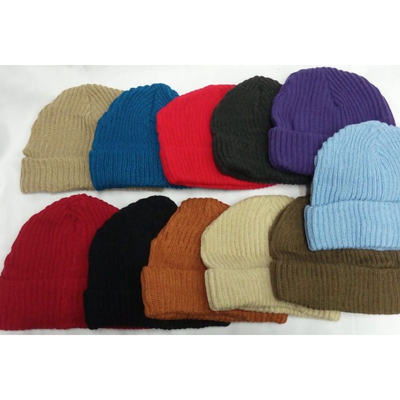 Kupluk Beanie HAT TOPI Rajut Beanie Hat Premium Distro Quality Dewasa 7GET KUPLUK DEWASA PRIA