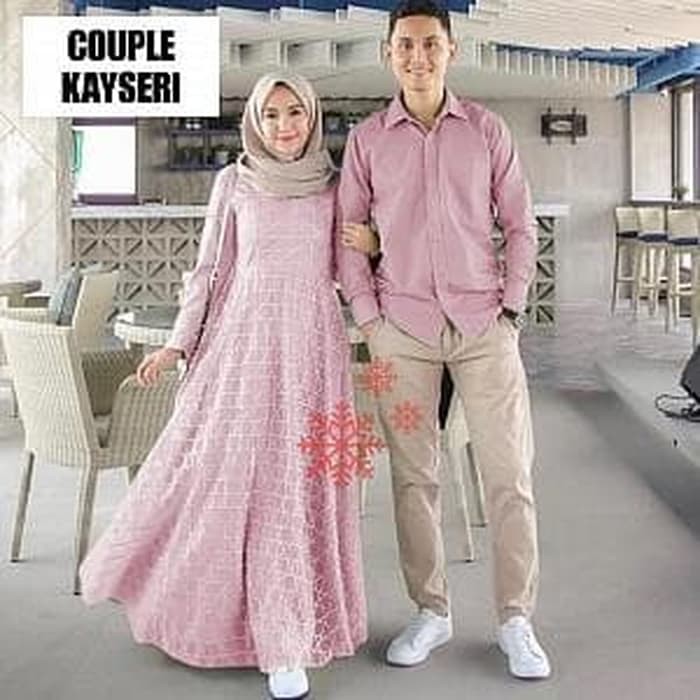 GAMIS PESTA BROKAT COUPLE / CP KAYSERI       Terusan