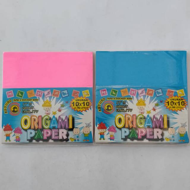 

Kertas Lipat / Origami 10 x 10 Asturo