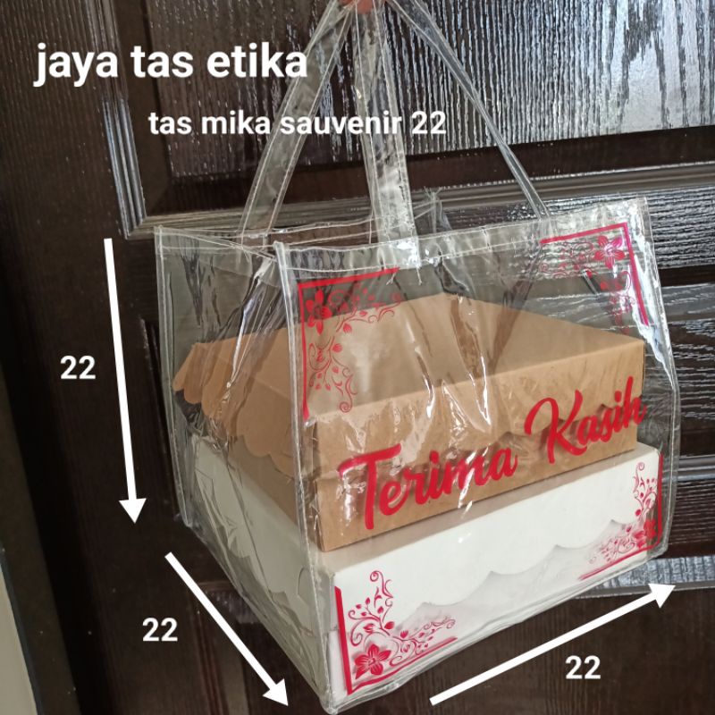 tas mika sauvenir motif dus 22x22