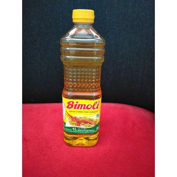 BISA COD. Minyak goreng BIMOLI Botol 1 liter