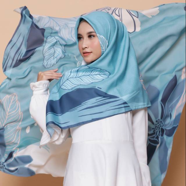 KERUDUNG SEGI EMPAT PRINTING MOTIF JILBAB SEGIEMPAT HIJAB SEGIEMPAT SCARF CENDANA