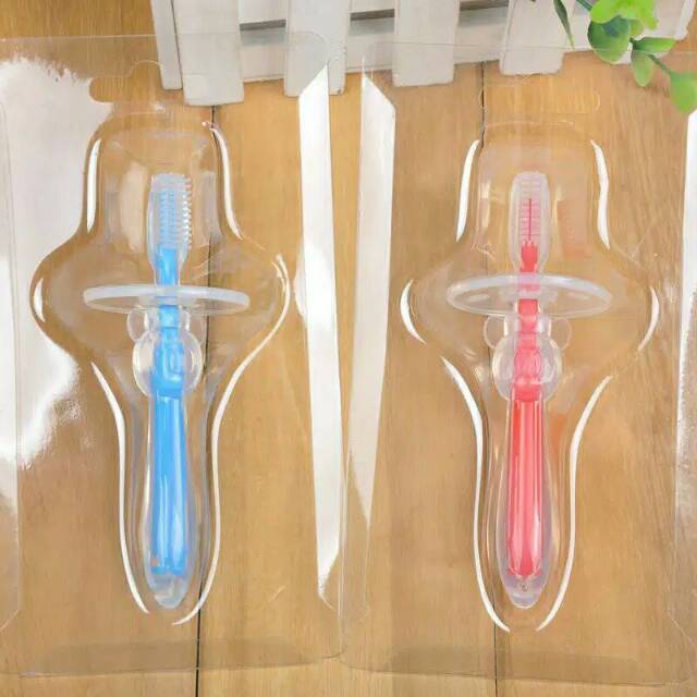 Sikat Gigi Bayi Bahan Silicone Lembut