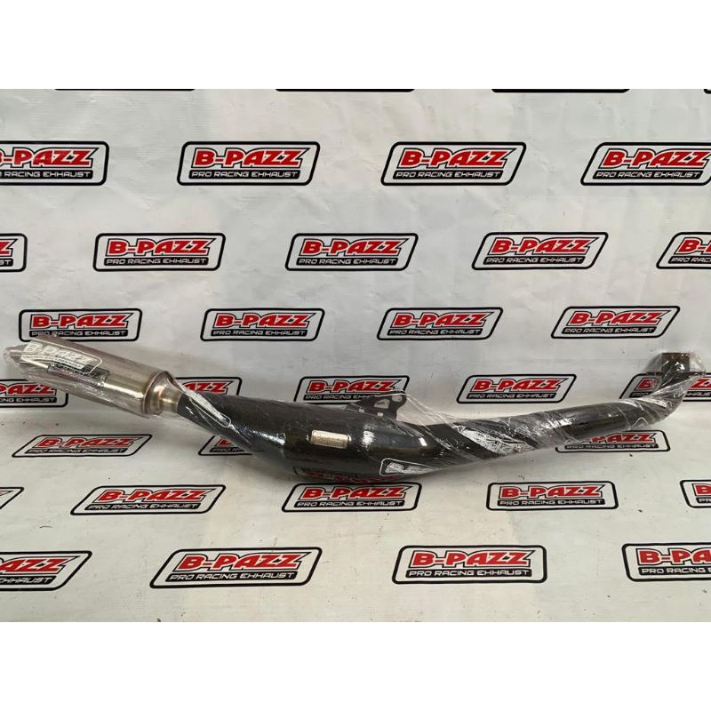 Knalpot BPAZZ Standar Racing YAMAHA FIZR / FIZ / Force 1 Warna Hitam Doff original B-PAZZ