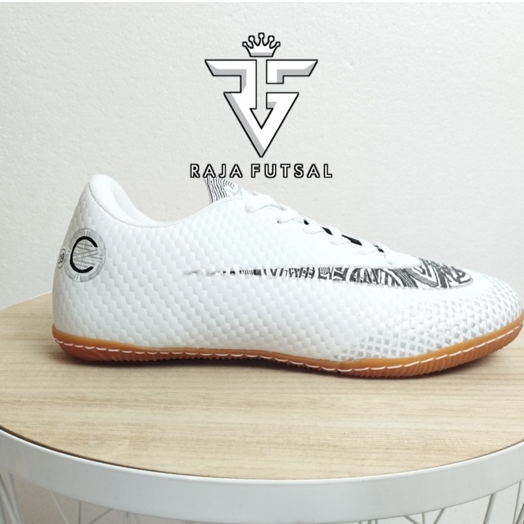 Cod Sepatu Futsal Nik Terbaru Cr7 Mercurial Tiempo Superfly Magenta Hypervenom Olahraga Soccer (sudah di jahit)