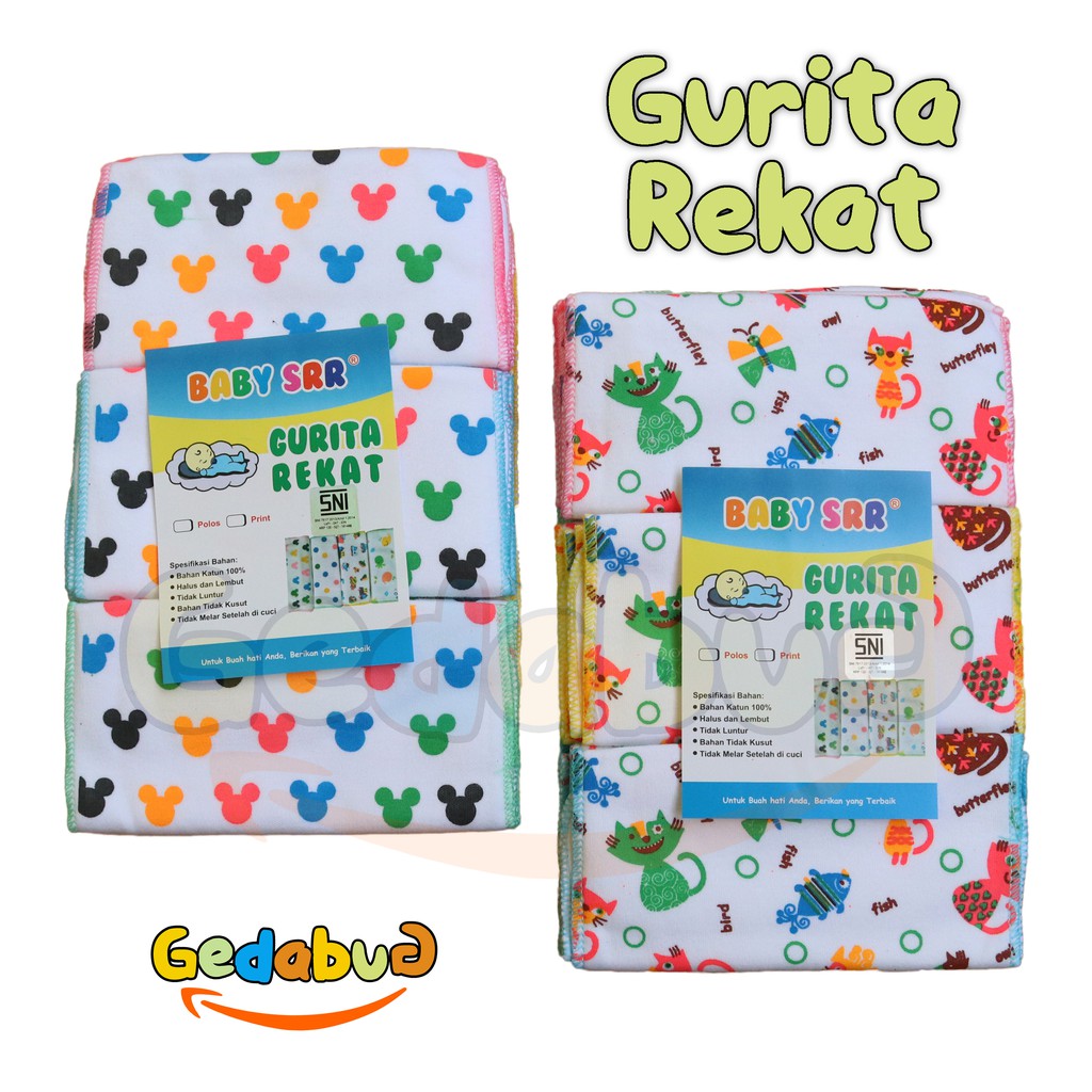 (Isi 6pcs) Gurita Rekat Baby SR Perlengkapan Bayi New Born