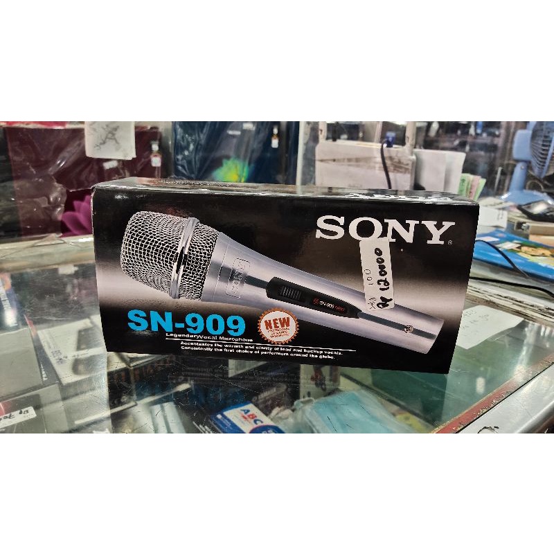 MICROPHONE SONY MIC KABEL SONY SN909 SN-909 SN 909 KARAOKE