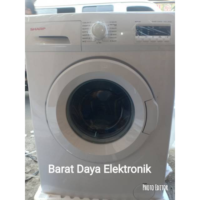 Sharp Mesin Cuci Washing Machine ES-FL862 Front Loading 6kg