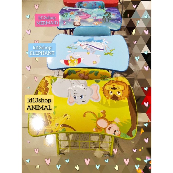 SOLEIL Set kursi & meja belajar anak/ meja lipat