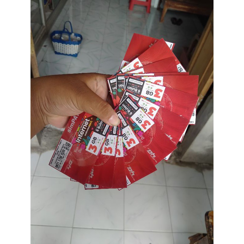 Kartu perdana telkomsel unlimited 3gb +1000gb 2 bulan