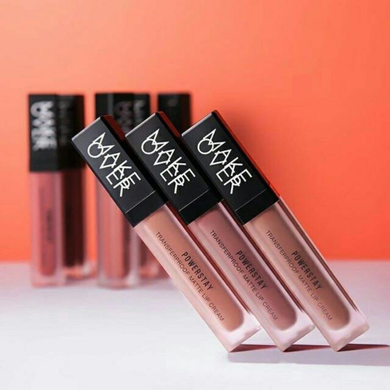 [TERMURAH] MAKE OVER powerstay transferproof matte lip cream / lip cream make over powerstay
