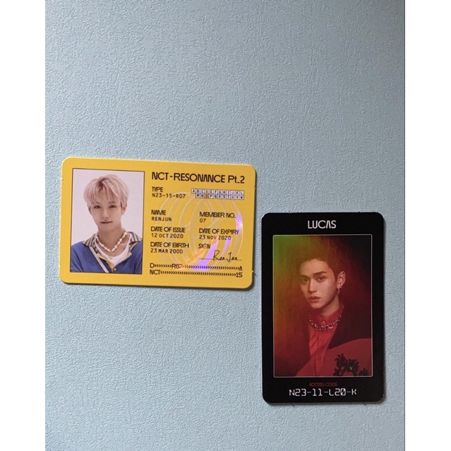 ID RENJUN AC LUCAS NCT NO HNR YA NCTZEN