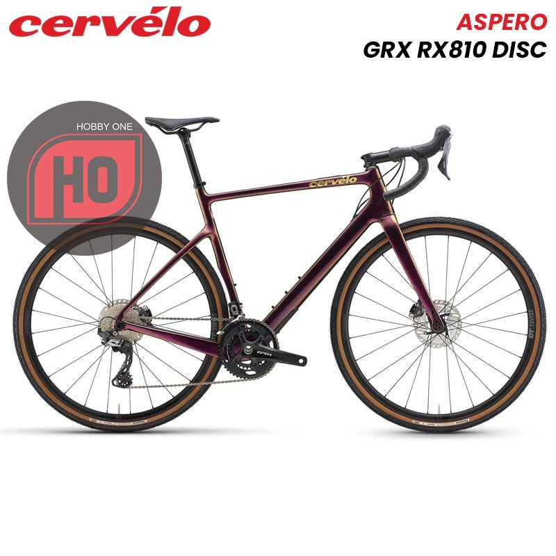 CERVELO ASPERO GRX RX810 DISC Purple Sunset - Full Bike Gravel