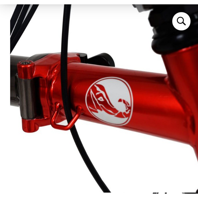 Sepeda Lipat Element Pikes GEN 2 CJ Grey Red Chicco Jerikho series 6 speed (3x2)Bonus Tas Helm Toolkit SNI-3