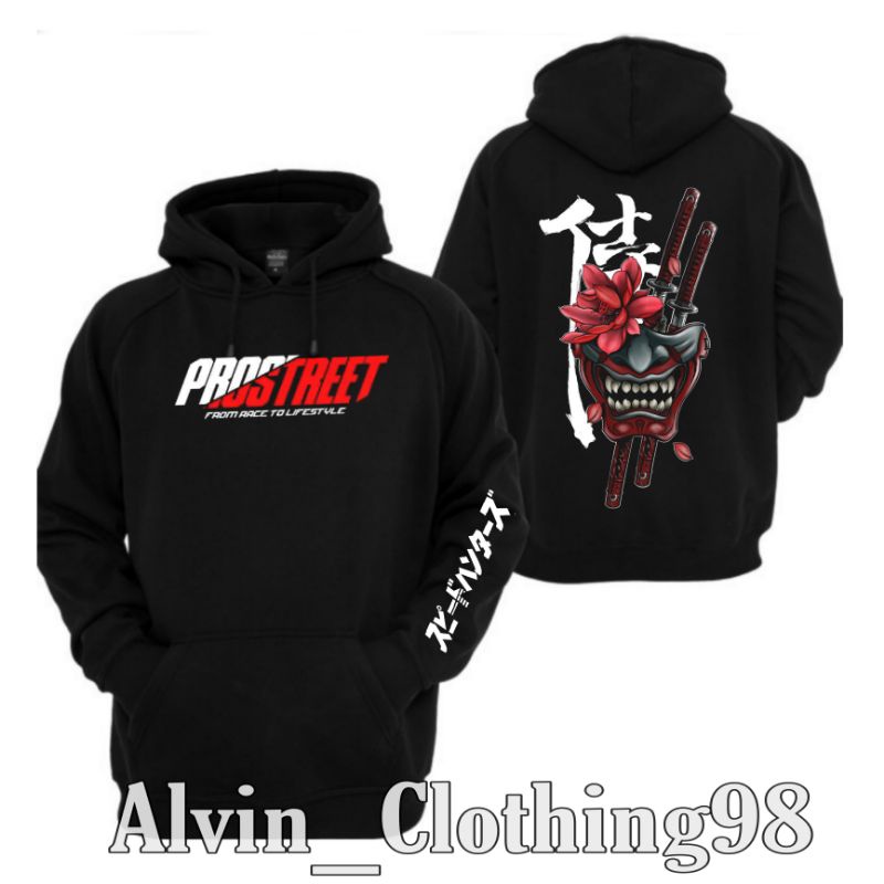 SWEATER HOODIE PROSTREET MOSTER FLOWER