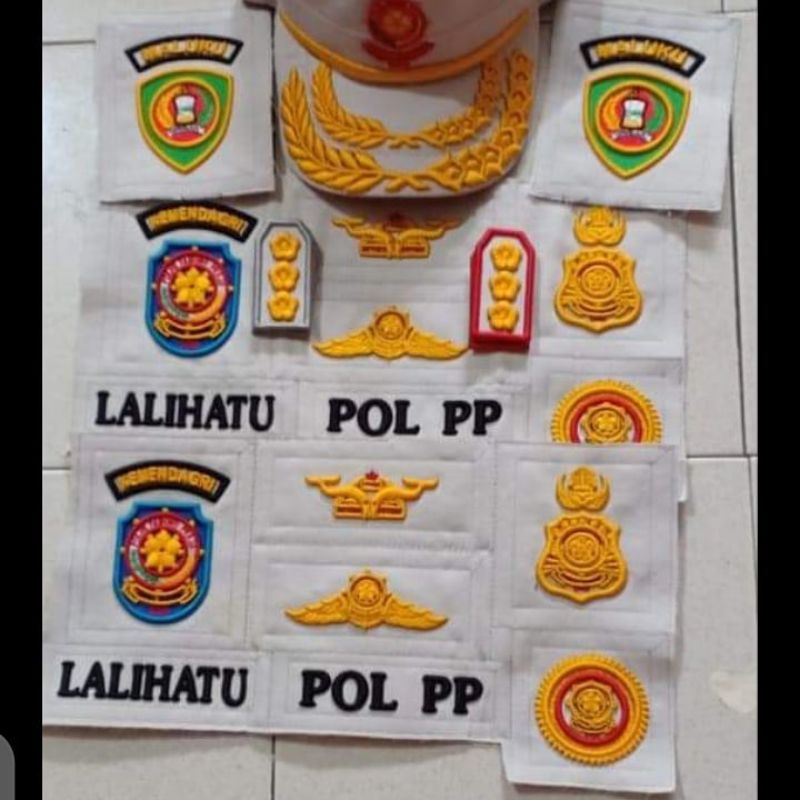 bordir timbul pol PP 3d