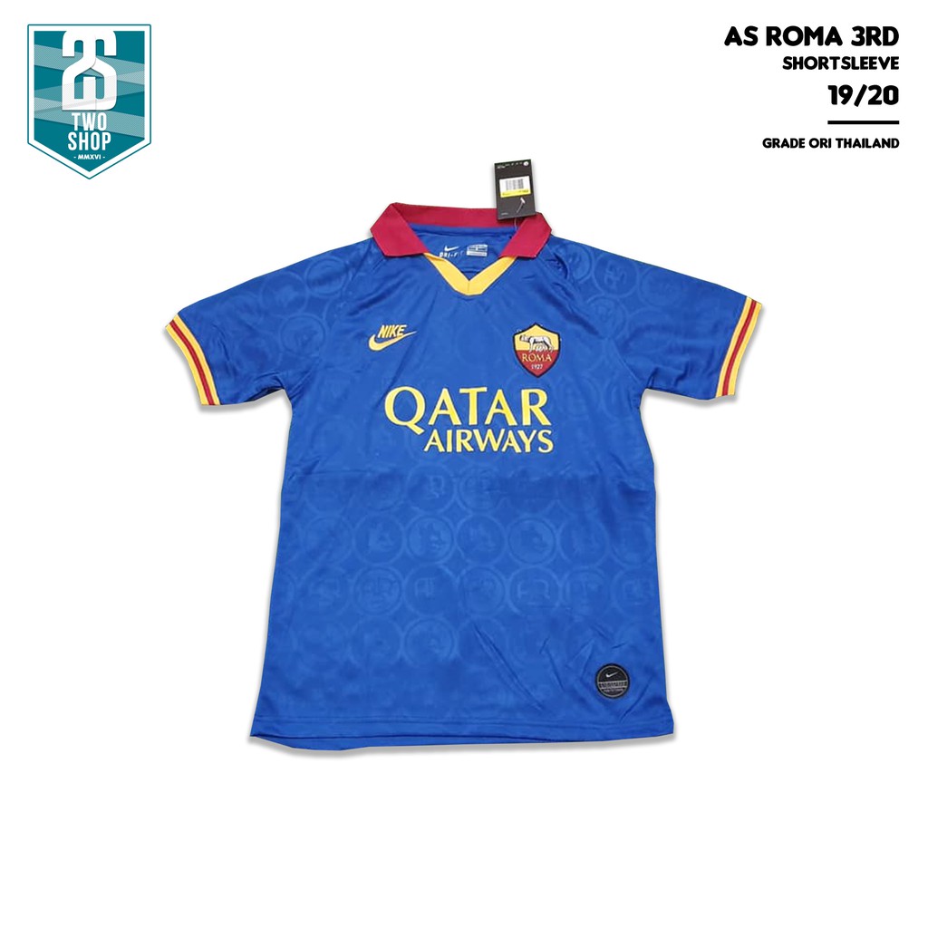 Jersey Bola AS Roma 3rd 2019/2020 Grade Ori