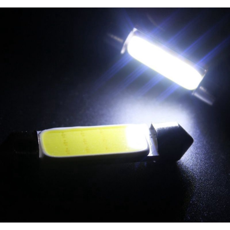 [COD] Lampu plafon mobil LED ukuran 36 mm putih