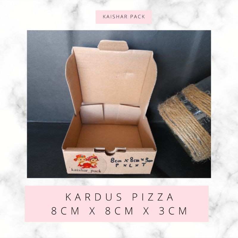 

KARDUS PACKING PIZZA 8X8X3 / PIECES