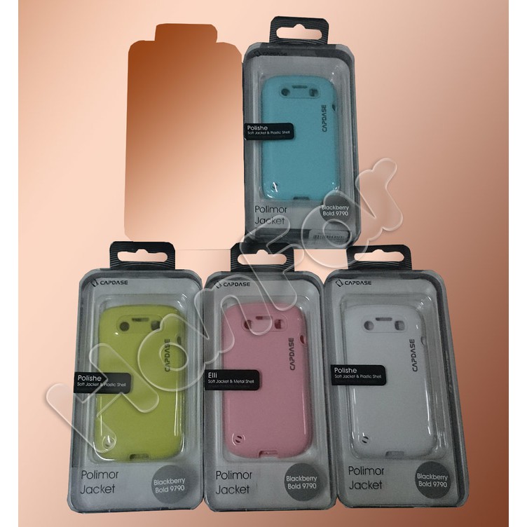 Capdase Polimor Case Hard Soft Balckberry ( BB ) 9790 Belagio Ori 100%