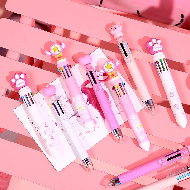 

Pulpen Warna Mekanik Pink Series