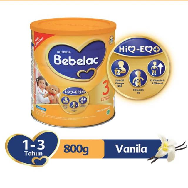 

Bebelac 3 Vanila 800gr