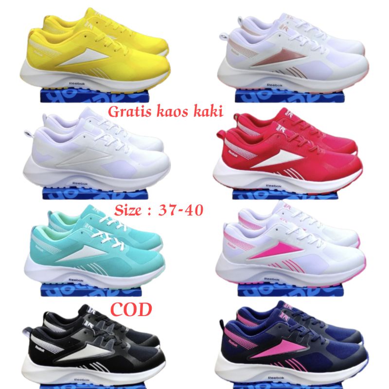 Promo Sepatu Senam Aerobik Zumba Kets Aerobic Wanita Dewasa Import Terbaru Sneakers Running Sporty J