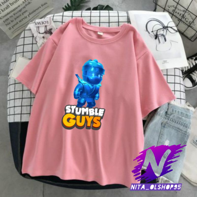 kaos stumble guys baju kaos anak stumble guys epic