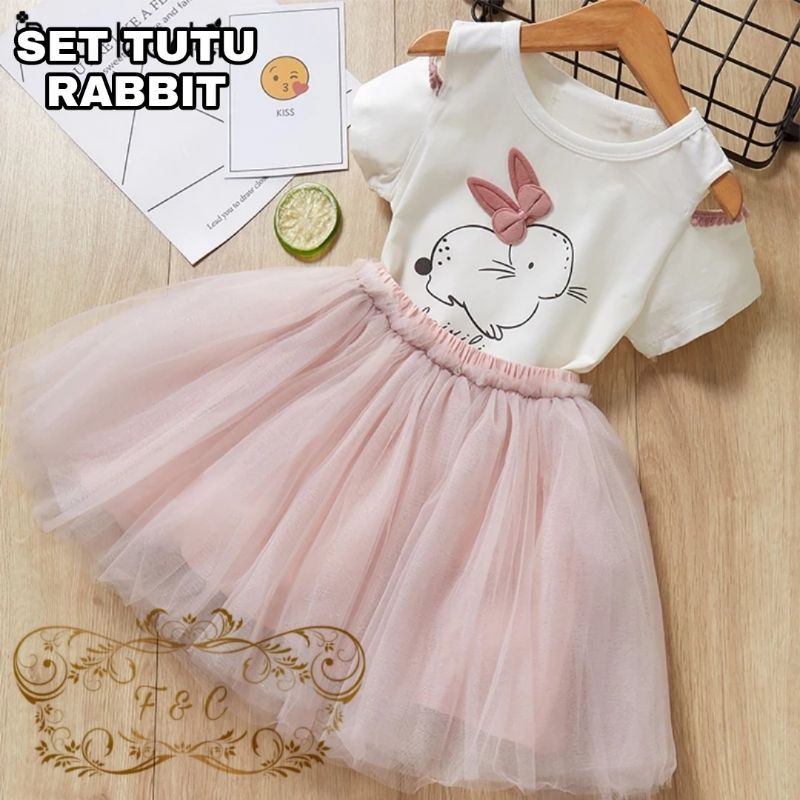 Setelan Baju Anak / Setelan Tutu / Baju Setelan Anak Usia 3-5 Tahun