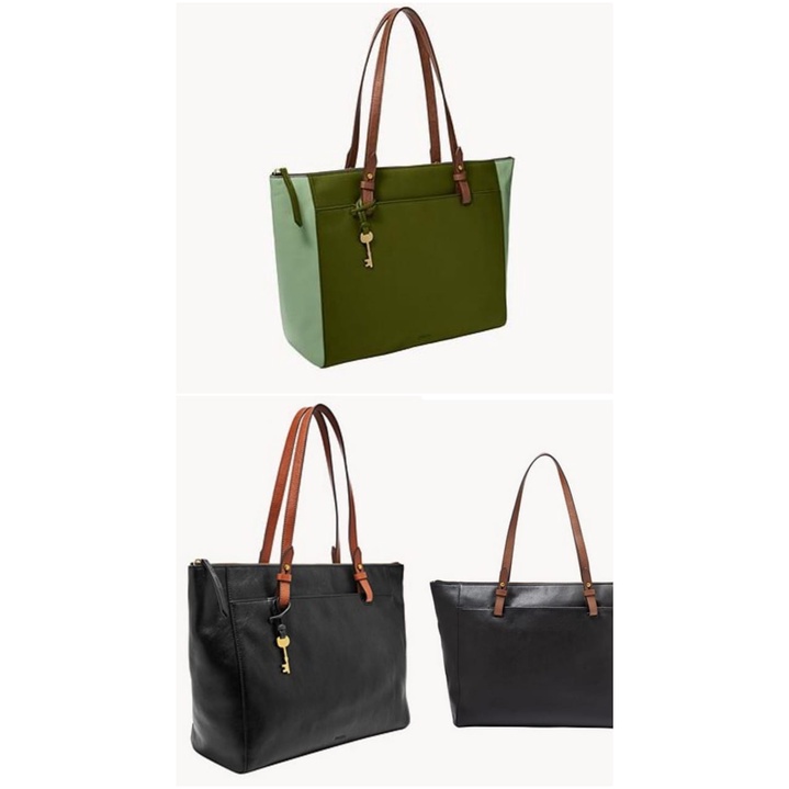 TasFossil Rachel Tote Zip New Original