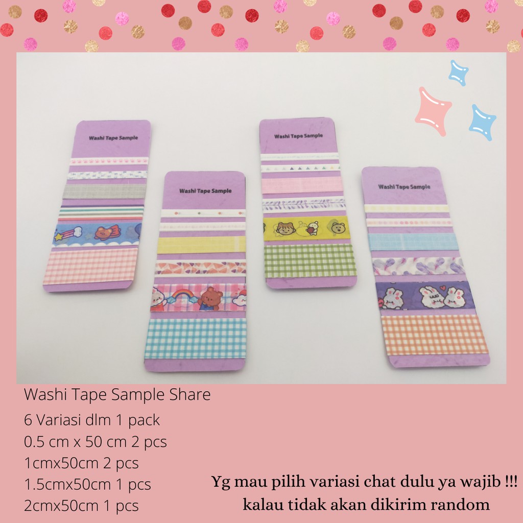 

Share Washi Tape Sample