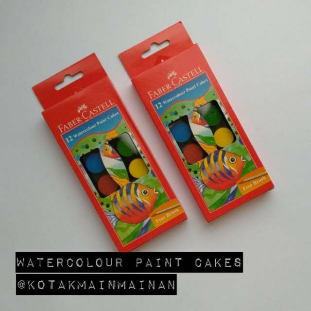 

WATERCOLOUR PAINT CAKES