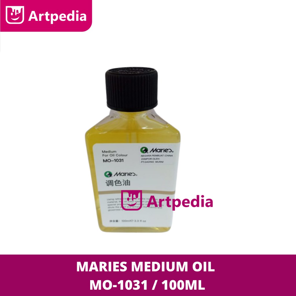 

Maries Oil Painting Medium 100ml MO-1031 / Pengencer Cat Minyak