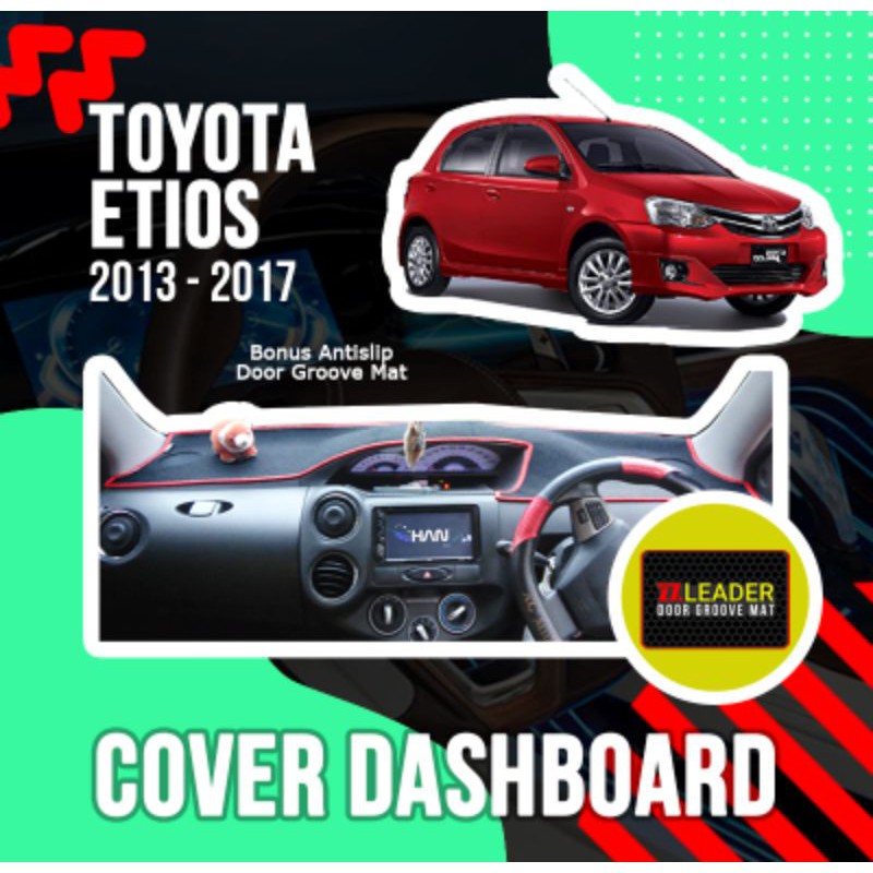 alas karpet cover dashboard mobil etios valco