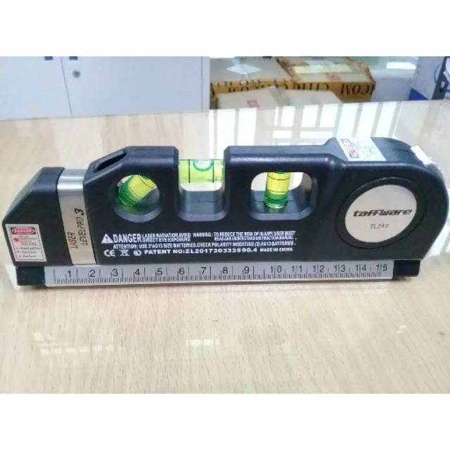 

Waterpass Multy terdapat Laser, Meteran + Penggaris