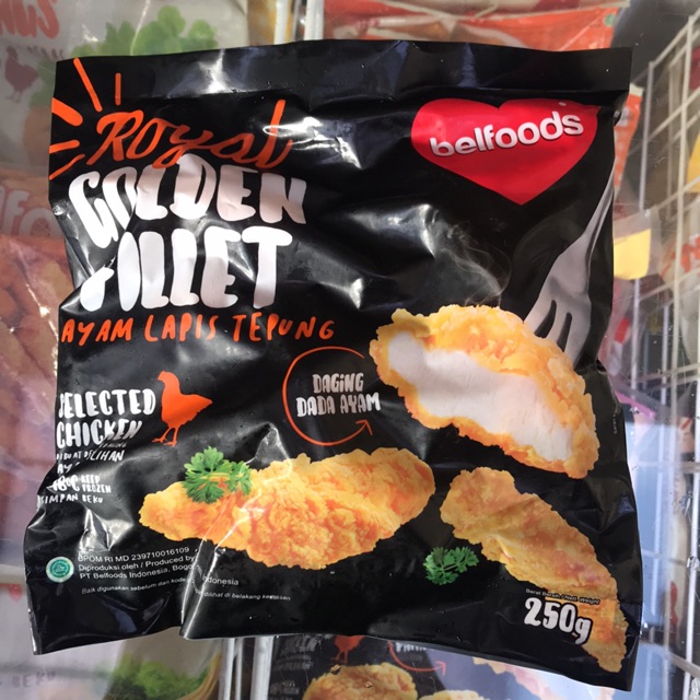 

Royal Golden Fillet Belfoods 250gr