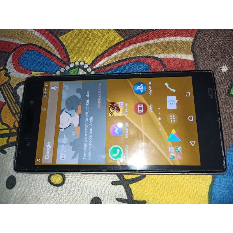 HP Bekas Murah Android Sony Z1 C6903 Normal Baterai Ada