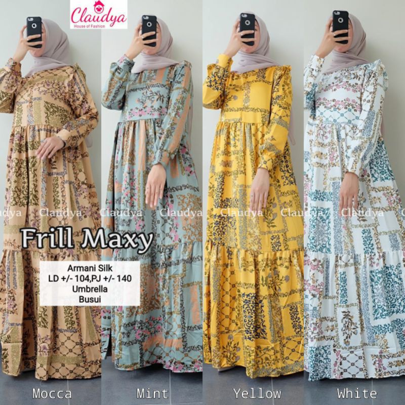 frill maxi