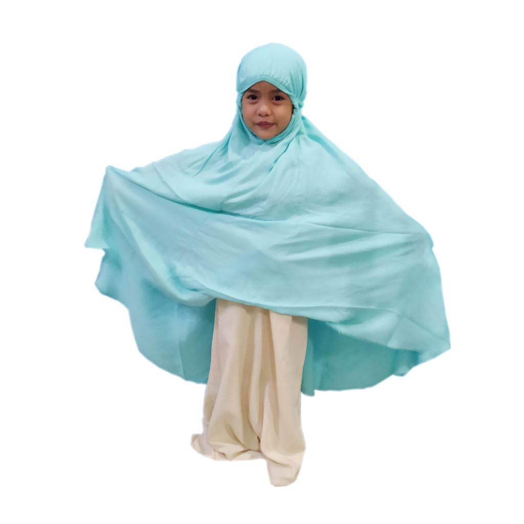 Mukena Anak adem katun rayon + tas