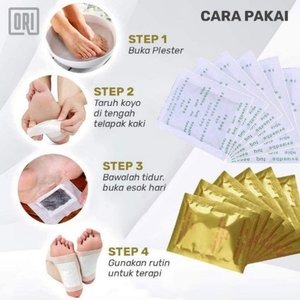 Kinoki Gold Patch Detox Kaki Isi 10 PCS