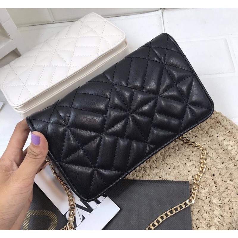 tas selempang Zara quilted original sling bag - Sling bag zara floral originl - Zara quilted bag ori