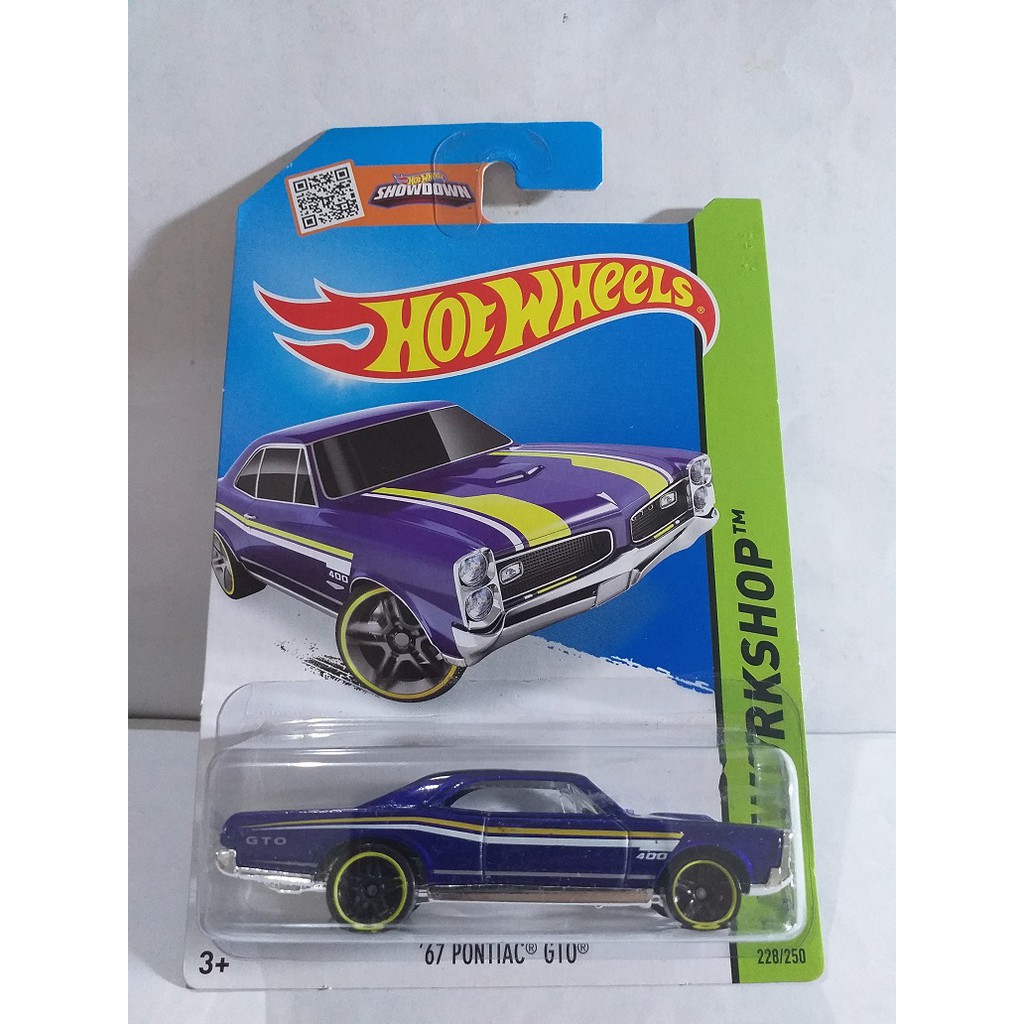 hot wheels 67 pontiac gto